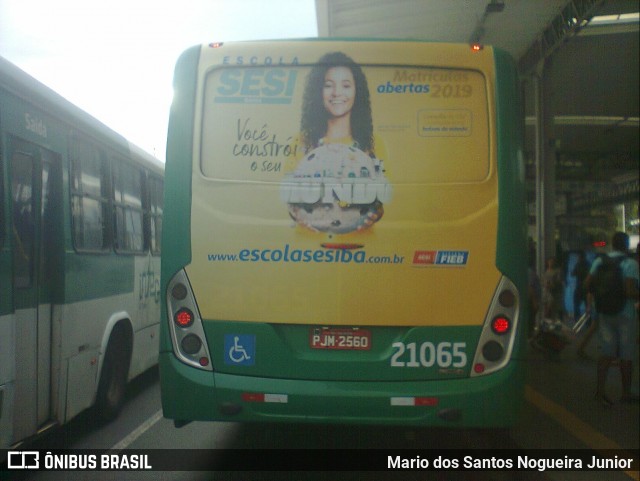 OT Trans - Ótima Salvador Transportes 21065 na cidade de Salvador, Bahia, Brasil, por Mario dos Santos Nogueira Junior. Número da foto: #6753362.