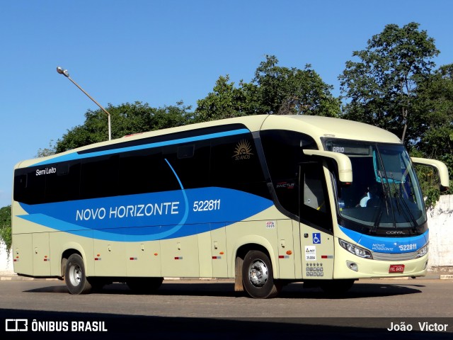 Viação Novo Horizonte 522811 na cidade de Barreiras, Bahia, Brasil, por João Victor. ID da foto: 6756992.