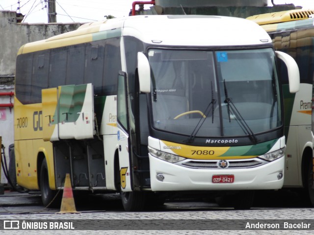 Empresa Gontijo de Transportes 7080 na cidade de Feira de Santana, Bahia, Brasil, por Anderson  Bacelar. Número da foto: #6756465.
