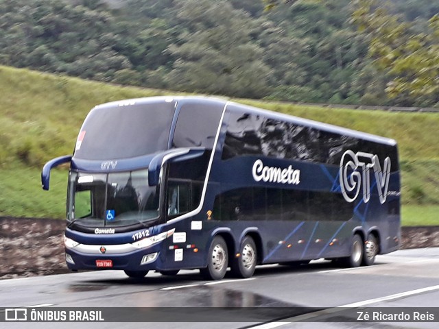 Viação Cometa 17312 na cidade de Petrópolis, Rio de Janeiro, Brasil, por Zé Ricardo Reis. ID da foto: 6756135.