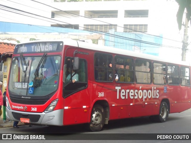 Viação Dedo de Deus 368 na cidade de Teresópolis, Rio de Janeiro, Brasil, por PEDRO COUTO. ID da foto: 6757635.