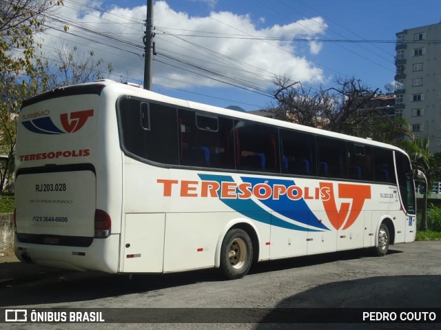 Viação Teresópolis RJ 203.028 na cidade de Teresópolis, Rio de Janeiro, Brasil, por PEDRO COUTO. Número da foto: #6755263.