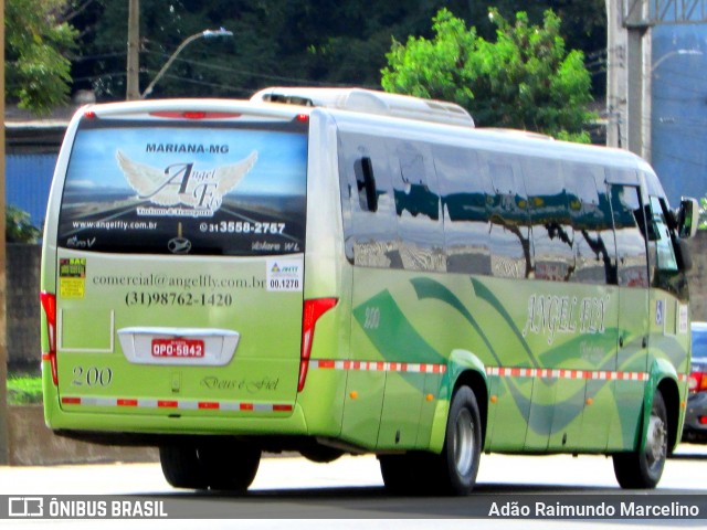 Angel Fly 200 na cidade de Belo Horizonte, Minas Gerais, Brasil, por Adão Raimundo Marcelino. ID da foto: 6757218.