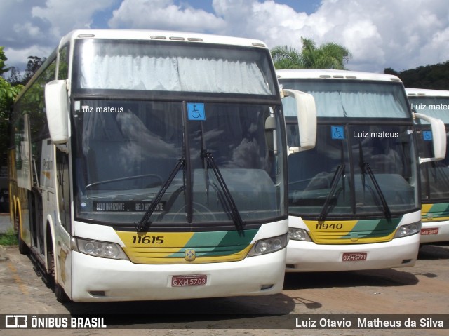 Empresa Gontijo de Transportes 11615 na cidade de Belo Horizonte, Minas Gerais, Brasil, por Luiz Otavio Matheus da Silva. ID da foto: 6756627.