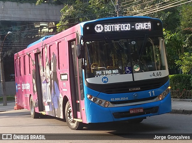 Tijuquinha - Auto Viação Tijuca 11 na cidade de Rio de Janeiro, Rio de Janeiro, Brasil, por Jorge Gonçalves. ID da foto: 6755431.