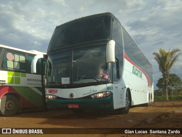 Eucatur - Empresa União Cascavel de Transportes e Turismo 4425 na cidade de Ji-Paraná, Rondônia, Brasil, por Gian Lucas  Santana Zardo. ID da foto: 6755614.