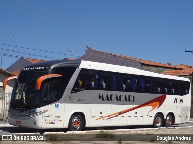 Auto Ônibus Macacari 7098 na cidade de Trindade, Goiás, Brasil, por Douglas Andrez. Número da foto: #6756314.