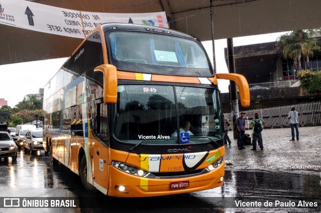 Viação Sampaio 11508 na cidade de Belo Horizonte, Minas Gerais, Brasil, por Vicente de Paulo Alves. Número da foto: #6758278.