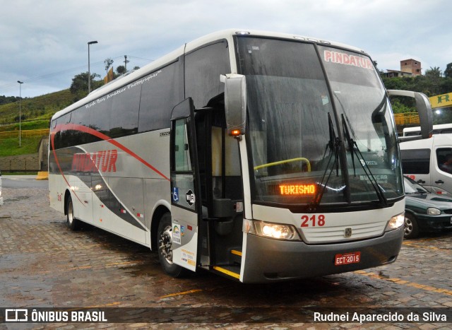 Pindatur Transporte e Turismo 218 na cidade de Santa Isabel, São Paulo, Brasil, por Rudnei Aparecido da Silva. ID da foto: 6759297.