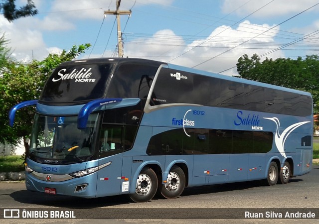 Expresso Satélite Norte 18012 na cidade de Teresina, Piauí, Brasil, por Ruan Silva Andrade. Número da foto: #6758805.