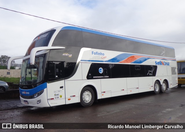 VUSC - Viação União Santa Cruz 4220 na cidade de Santa Cruz do Sul, Rio Grande do Sul, Brasil, por Ricardo Manoel Limberger Carvalho. Número da foto: #6759468.