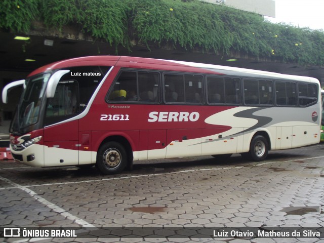 Viação Serro 21611 na cidade de Belo Horizonte, Minas Gerais, Brasil, por Luiz Otavio Matheus da Silva. ID da foto: 6759585.