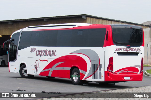 Transportes San Cristóbal VISSTA BUSS 360 na cidade de Joinville, Santa Catarina, Brasil, por Diego Lip. Número da foto: #6761452.