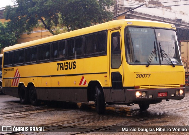 Viação Itapemirim 30077 na cidade de Rio de Janeiro, Rio de Janeiro, Brasil, por Márcio Douglas Ribeiro Venino. ID da foto: 6762278.