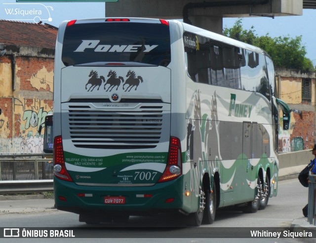 Trans Poney 7007 na cidade de Rio de Janeiro, Rio de Janeiro, Brasil, por Whitiney Siqueira. ID da foto: 6761711.