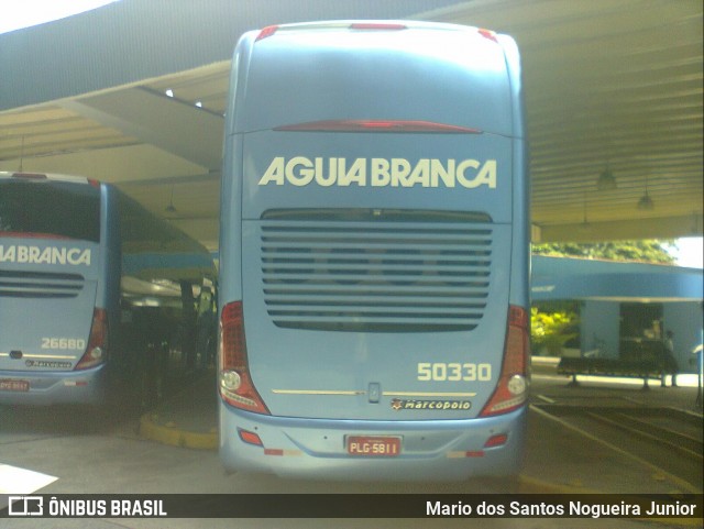 Viação Águia Branca 50330 na cidade de Salvador, Bahia, Brasil, por Mario dos Santos Nogueira Junior. ID da foto: 6764951.