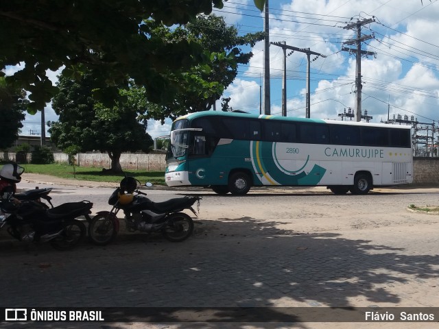 Auto Viação Camurujipe 2890 na cidade de Cruz das Almas, Bahia, Brasil, por Flávio  Santos. Número da foto: #6764232.