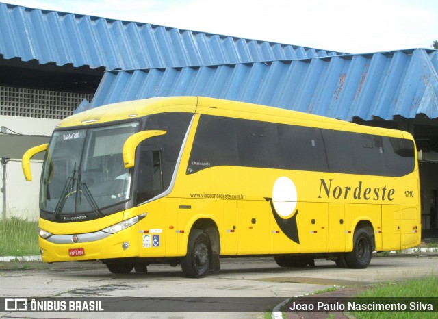 Viação Nordeste 1710 na cidade de Natal, Rio Grande do Norte, Brasil, por Joao Paulo Nascimento Silva. Número da foto: #6762985.