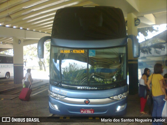 Viação Águia Branca 50330 na cidade de Salvador, Bahia, Brasil, por Mario dos Santos Nogueira Junior. Número da foto: #6764954.