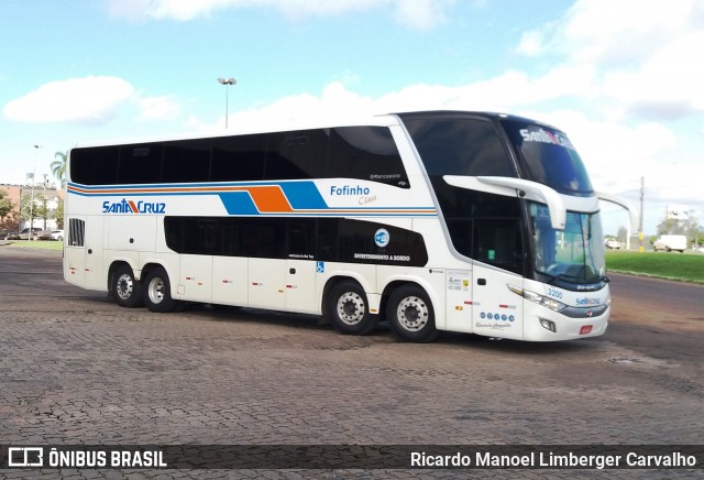 VUSC - Viação União Santa Cruz 3200 na cidade de Santa Cruz do Sul, Rio Grande do Sul, Brasil, por Ricardo Manoel Limberger Carvalho. Número da foto: #6764335.