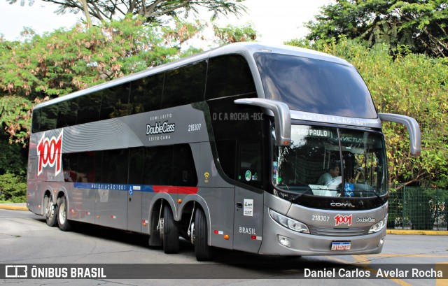 Auto Viação 1001 218307 na cidade de São Paulo, São Paulo, Brasil, por Daniel Carlos  Avelar Rocha. ID da foto: 6762961.