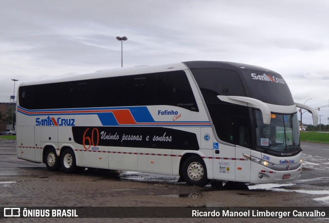 VUSC - Viação União Santa Cruz 2390 na cidade de Santa Cruz do Sul, Rio Grande do Sul, Brasil, por Ricardo Manoel Limberger Carvalho. Número da foto: #6764285.