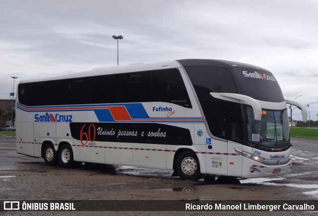 VUSC - Viação União Santa Cruz 2390 na cidade de Santa Cruz do Sul, Rio Grande do Sul, Brasil, por Ricardo Manoel Limberger Carvalho. ID da foto: 6764285.