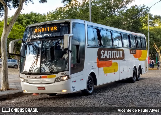 Saritur - Santa Rita Transporte Urbano e Rodoviário 19300 na cidade de Belo Horizonte, Minas Gerais, Brasil, por Vicente de Paulo Alves. ID da foto: 6764673.