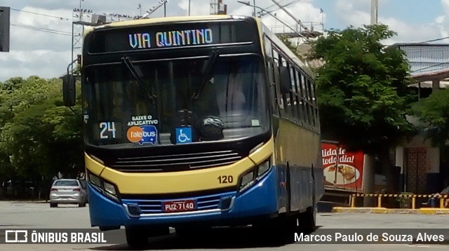 Trancid - Transporte Cidade de Divinópolis 120 na cidade de Divinópolis, Minas Gerais, Brasil, por Marcos Paulo de Souza Alves. Número da foto: #6763528.