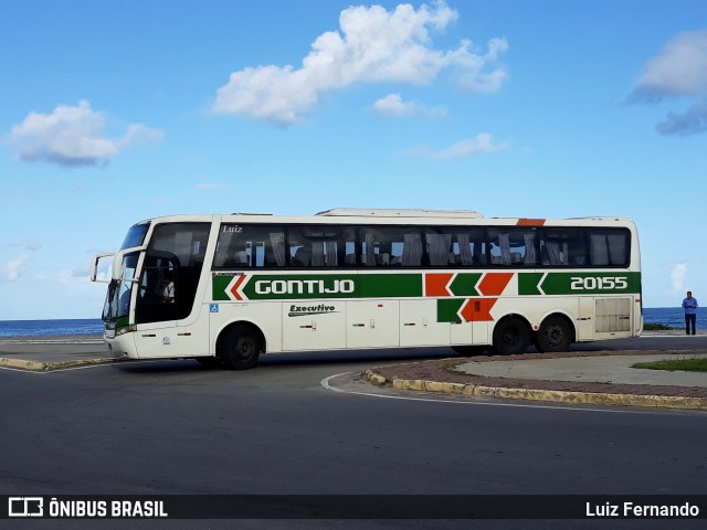 Empresa Gontijo de Transportes 20155 na cidade de Maceió, Alagoas, Brasil, por Luiz Fernando. ID da foto: 6764287.