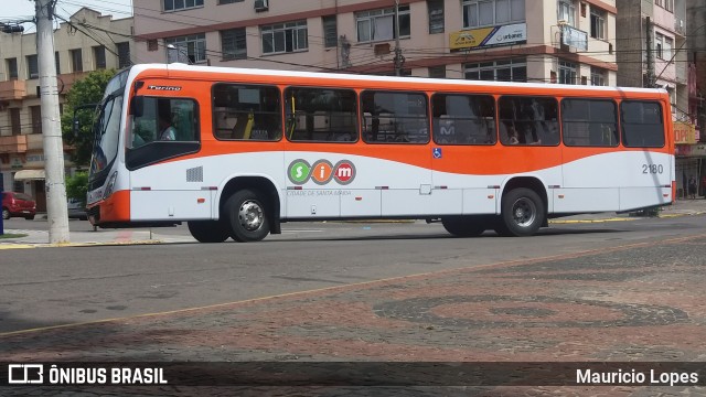 Expresso Nossa Senhora das Dores 2180 na cidade de Santa Maria, Rio Grande do Sul, Brasil, por Mauricio Lopes. Número da foto: #6764855.