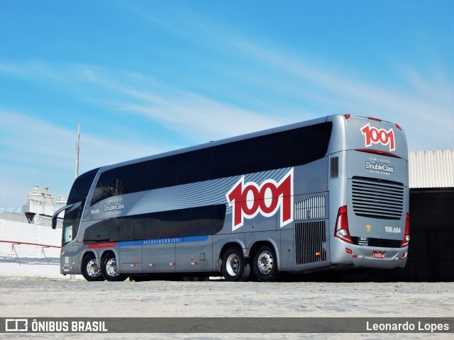 Auto Viação 1001 RJ 108.684 na cidade de Rio de Janeiro, Rio de Janeiro, Brasil, por Leonardo Lopes. Número da foto: #6767329.