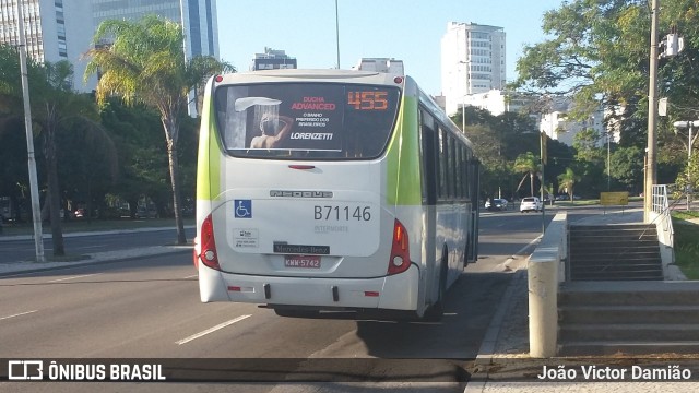 Viação Verdun B71146 na cidade de Rio de Janeiro, Rio de Janeiro, Brasil, por João Victor Damião. Número da foto: #6767375.