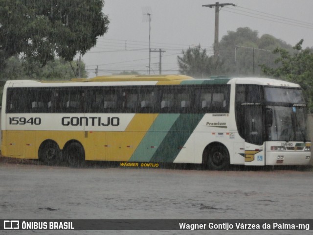 Empresa Gontijo de Transportes 15940 na cidade de Pirapora, Minas Gerais, Brasil, por Wagner Gontijo Várzea da Palma-mg. Número da foto: #6765484.