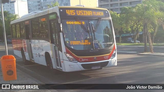 Auto Viação Alpha A48007 na cidade de Rio de Janeiro, Rio de Janeiro, Brasil, por João Victor Damião. ID da foto: 6767335.