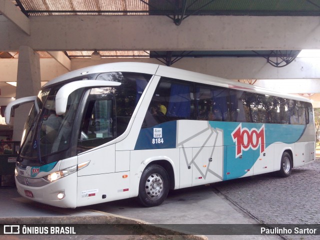 Auto Viação 1001 8184 na cidade de Joinville, Santa Catarina, Brasil, por Paulinho Sartor. ID da foto: 6766628.