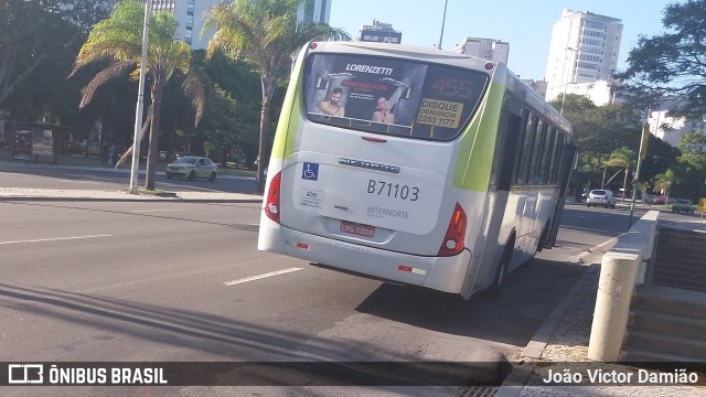 Viação Verdun B71103 na cidade de Rio de Janeiro, Rio de Janeiro, Brasil, por João Victor Damião. Número da foto: #6767373.