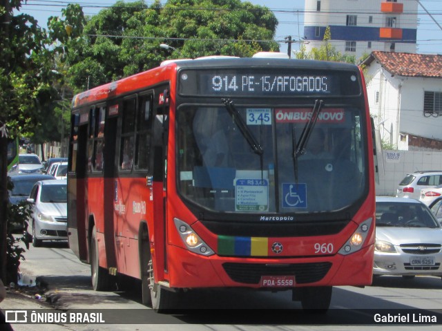 Transportadora Globo 960 na cidade de Recife, Pernambuco, Brasil, por Gabriel Lima. ID da foto: 6700034.