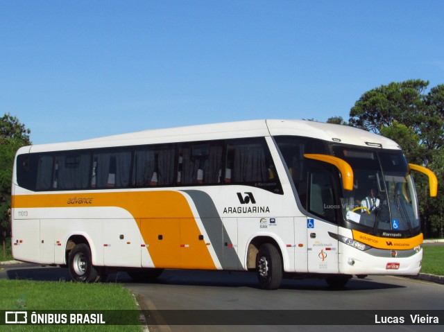 Viação Araguarina 11013 na cidade de Brasília, Distrito Federal, Brasil, por Lucas Vieira. ID da foto: 6700955.