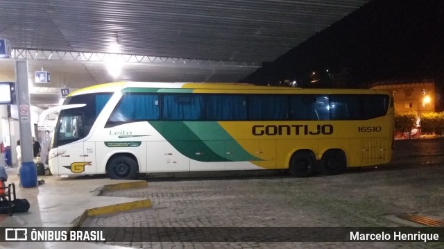 Empresa Gontijo de Transportes 16510 na cidade de Teófilo Otoni, Minas Gerais, Brasil, por Marcelo Henrique. Número da foto: #6700053.