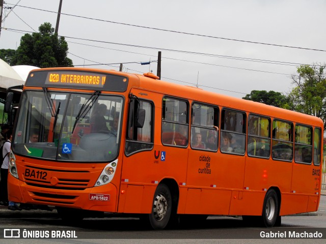 Transporte Coletivo Glória BA112 na cidade de Curitiba, Paraná, Brasil, por Gabriel Machado. Número da foto: #6701997.