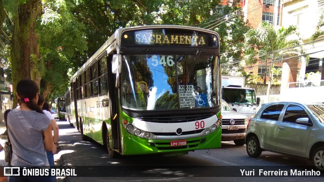 Belém Rio Transportes BD-54627 na cidade de Belém, Pará, Brasil, por Yuri Ferreira Marinho. Número da foto: #6700009.