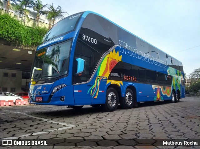 Transnorte - Transporte e Turismo Norte de Minas 87600 na cidade de Belo Horizonte, Minas Gerais, Brasil, por Matheus Rocha. Número da foto: #6702542.