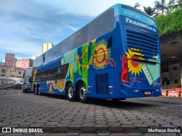 Transnorte - Transporte e Turismo Norte de Minas 87600 na cidade de Belo Horizonte, Minas Gerais, Brasil, por Matheus Rocha. Número da foto: #6702496.
