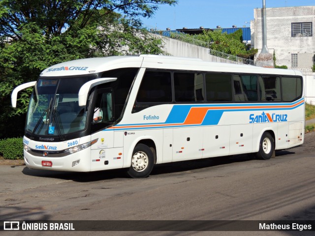 VUSC - Viação União Santa Cruz 2680 na cidade de Santa Maria, Rio Grande do Sul, Brasil, por Matheus Etges. Número da foto: #6702239.