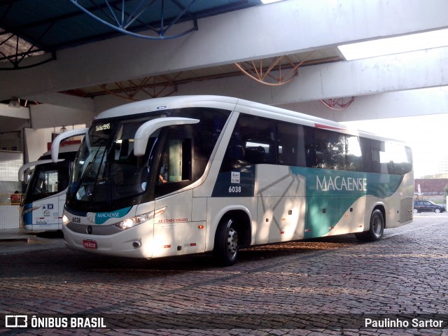 Rápido Macaense 6038 na cidade de Joinville, Santa Catarina, Brasil, por Paulinho Sartor. Número da foto: #6768697.