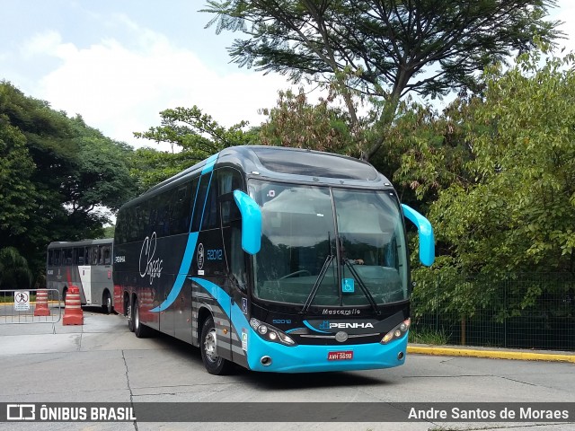 Empresa de Ônibus Nossa Senhora da Penha 52012 na cidade de São Paulo, São Paulo, Brasil, por Andre Santos de Moraes. ID da foto: 6768928.