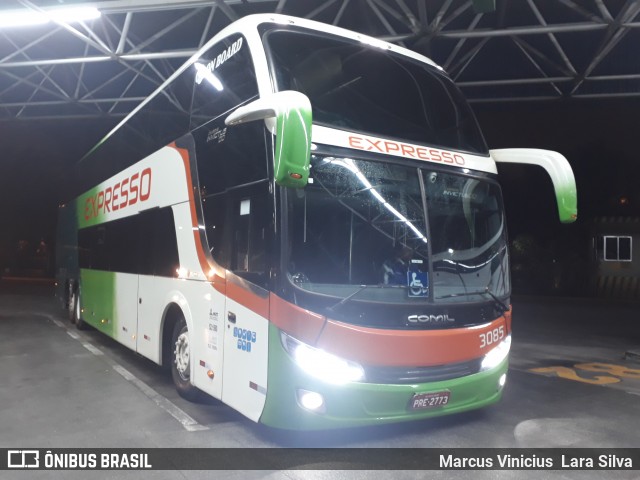 Expresso Transporte e Turismo Ltda. 3085 na cidade de São Paulo, São Paulo, Brasil, por Marcus Vinicius Lara Silva. Número da foto: #6767550.