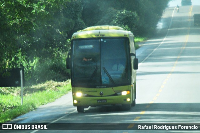Viação Itapemirim 5543 na cidade de Itajuípe, Bahia, Brasil, por Rafael Rodrigues Forencio. Número da foto: #6767604.