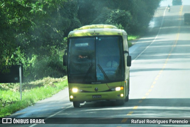 Viação Itapemirim 5543 na cidade de Itajuípe, Bahia, Brasil, por Rafael Rodrigues Forencio. ID da foto: 6767604.